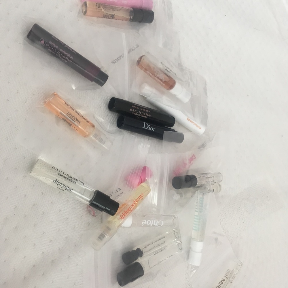 Perfume sampler bundle